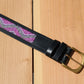 Belt with beads Kabaka Pink