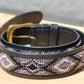 Belt with Kampuni Gray beads