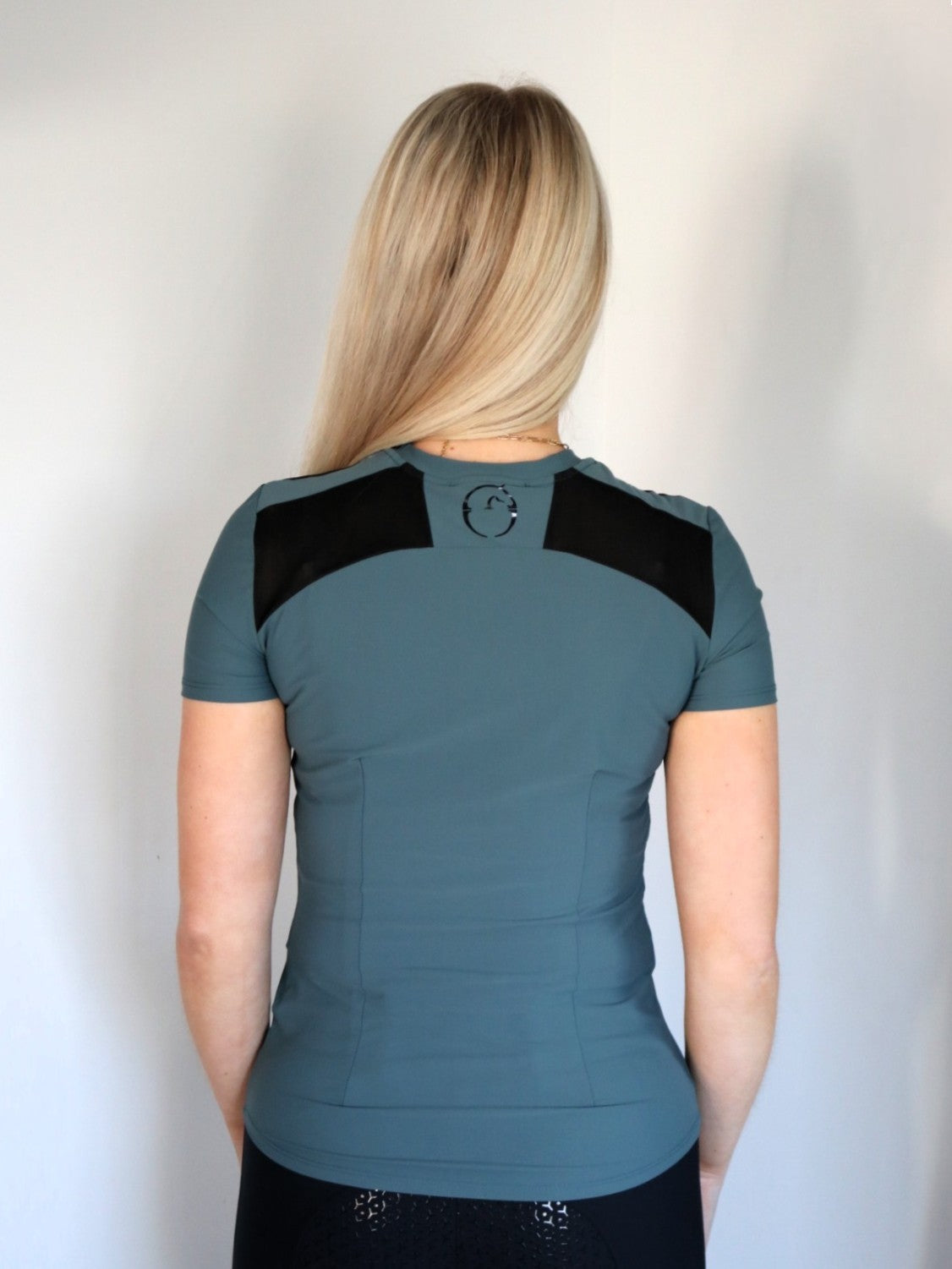 Vestrum Training top short sleeves women Diamante Slate Green