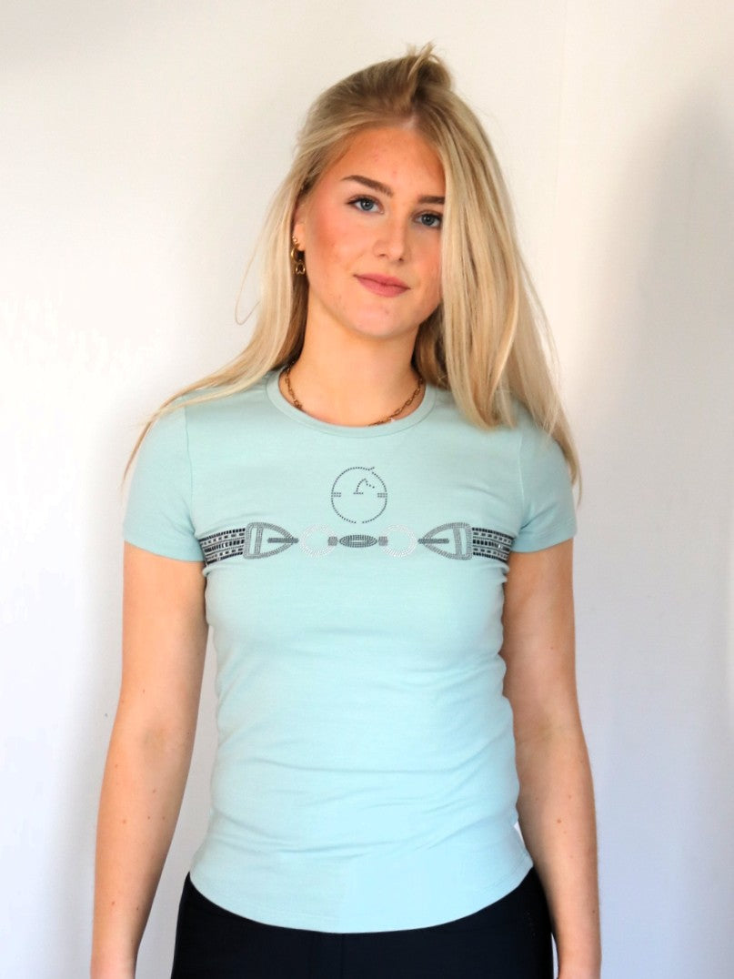 Vestrum t-shirt short sleeves women Punta Ala Frosty Green