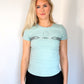 Vestrum t-shirt short sleeves women Punta Ala Frosty Green