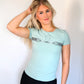 Vestrum t-shirt short sleeves women Punta Ala Frosty Green