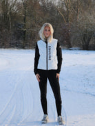 Equiline Gewatteerde Bodywarmer Dames Cilet Wit