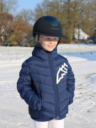 Equiline Padded Jacket Unisex Cino Navy