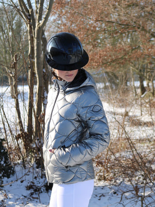 Equiline Quilted Jacket Women Gasic Argento