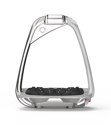 Flex-On Iron-S veiligheidsstijgbeugels chrome ultra grip Silver