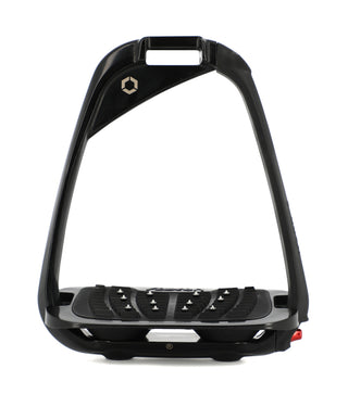 Flex-On Iron-S veiligheidsstijgbeugels zwart ultra grip