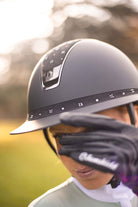 Samshield 2.0 Paardrijhelm Miss Shield Shadowmatt Royal Flower Zwart