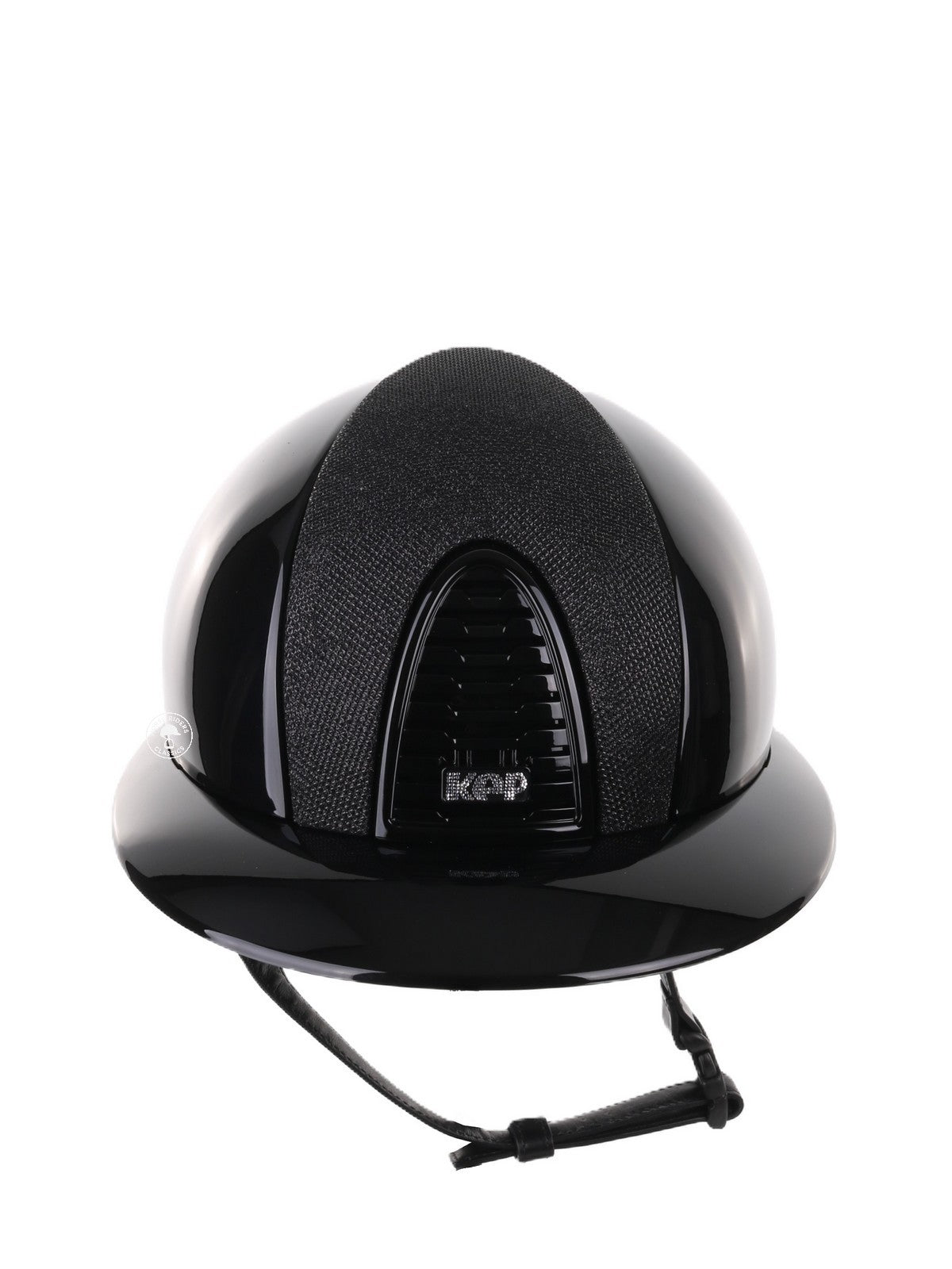 Kep Italia Riding Helmet Cromo 2.0 Polish Polo Peak Black Luminor Insert