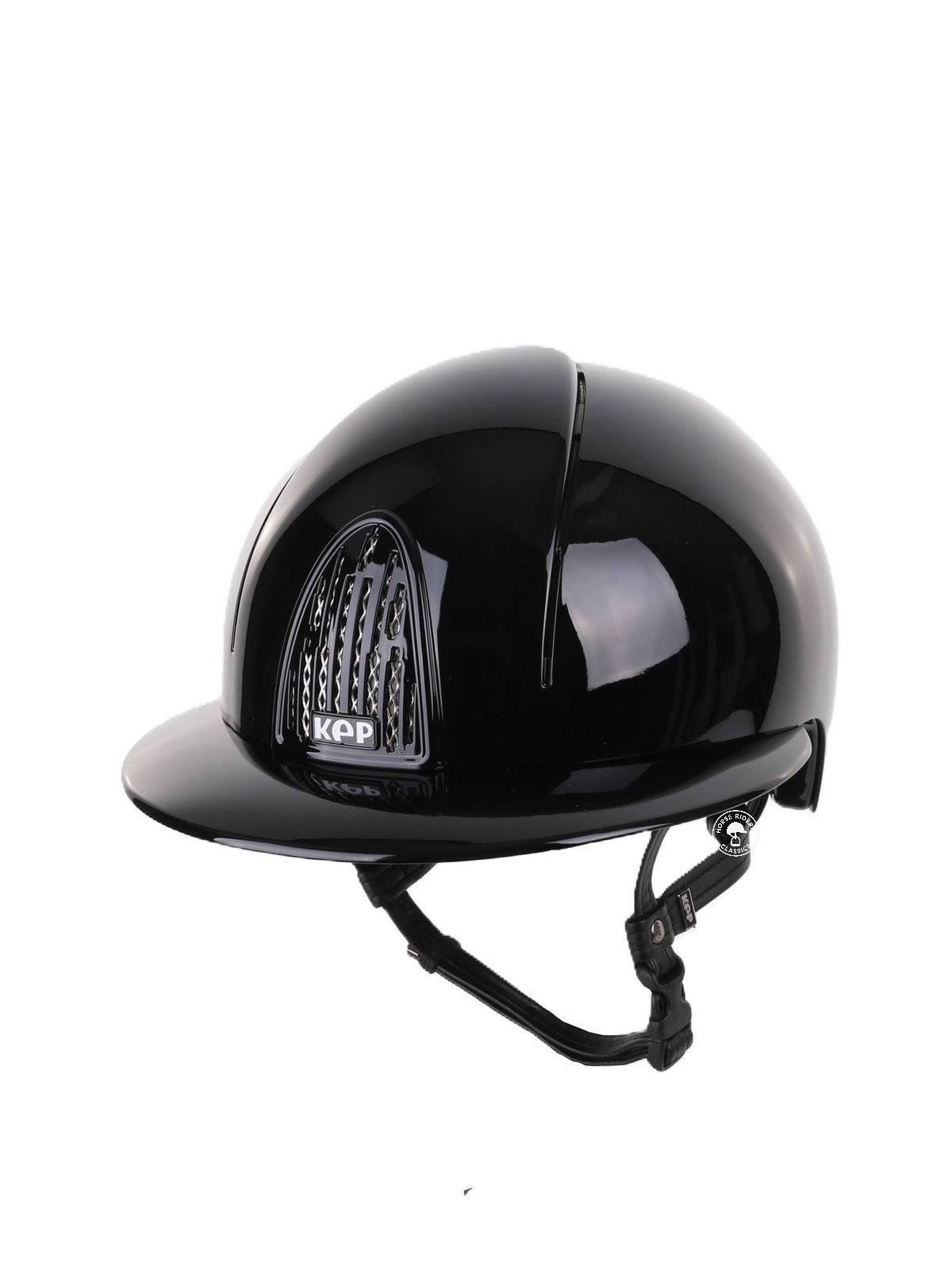 Kep Italia Riding Helmet Smart Polish Polo Visor Black