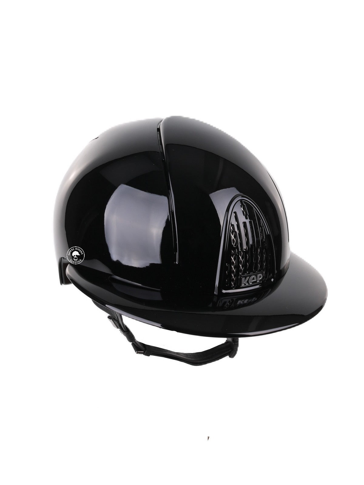 Kep Italia Riding Helmet Smart Polish Polo Visor Black