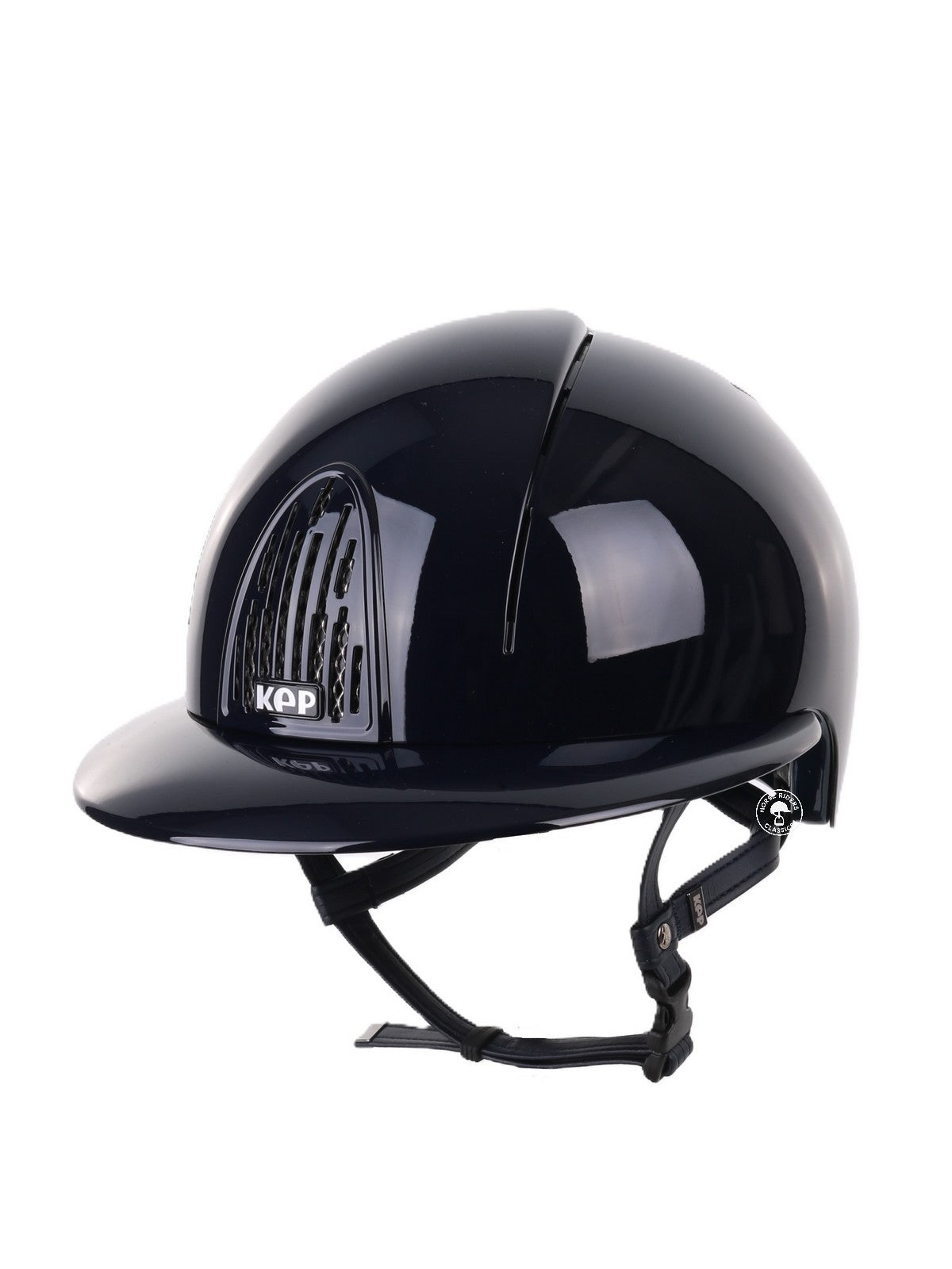 Kep Italia Paardrijhelm Smart Polish Polo Klep Blauw