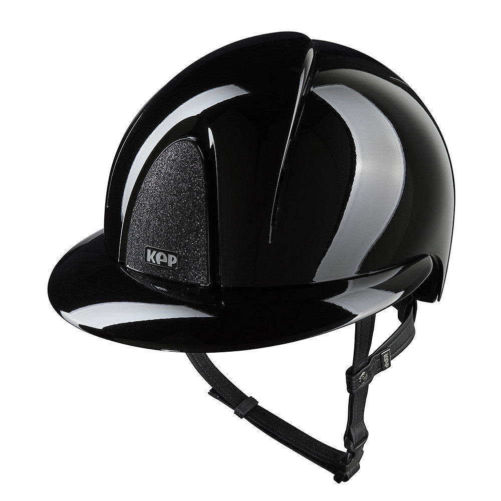 Kep Italia Paardrijhelm Smart Nova Polish Polo Klep Star Insert Zwart