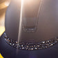 Samshield 2.0 Miss Shield shadowmatt riding helmet Black Matt 300 crystals Black