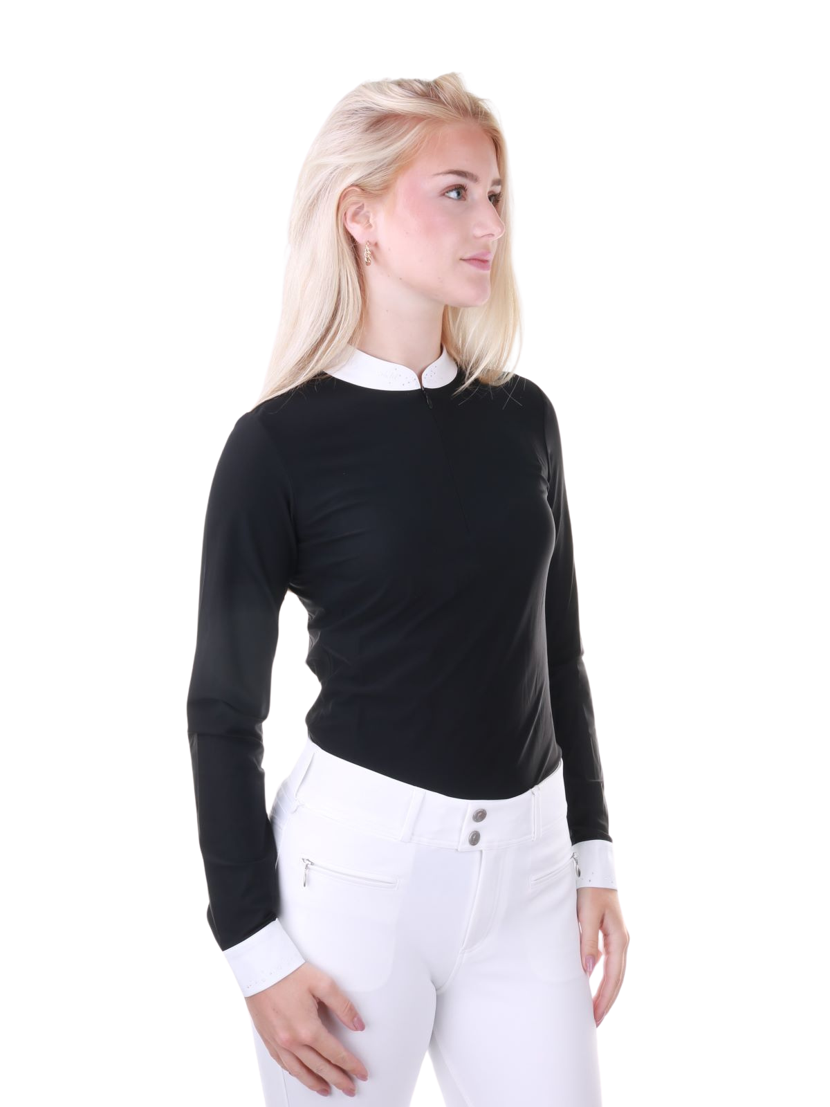 Samshield Long Sleeve Competition Shirt Ladies Louisella Black