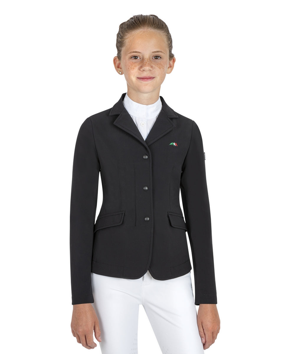 Equiline competition jacket girls Carolink blue