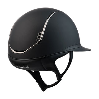 Samshield 2.0 Miss Shield shadowmatt riding helmet 5 crystals Black