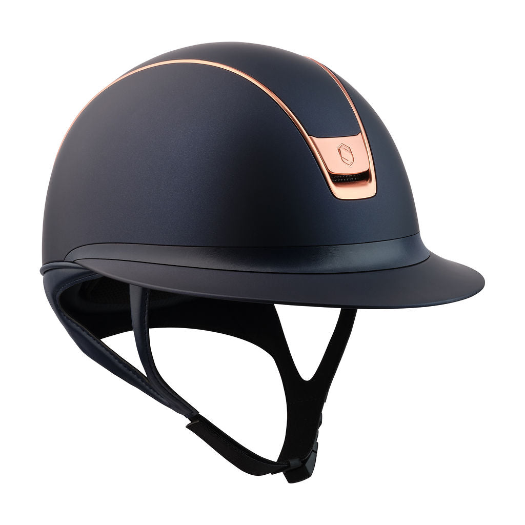 Samshield 2.0 Miss Shield shadowmatt riding helmet Matt Pink Gold Navy