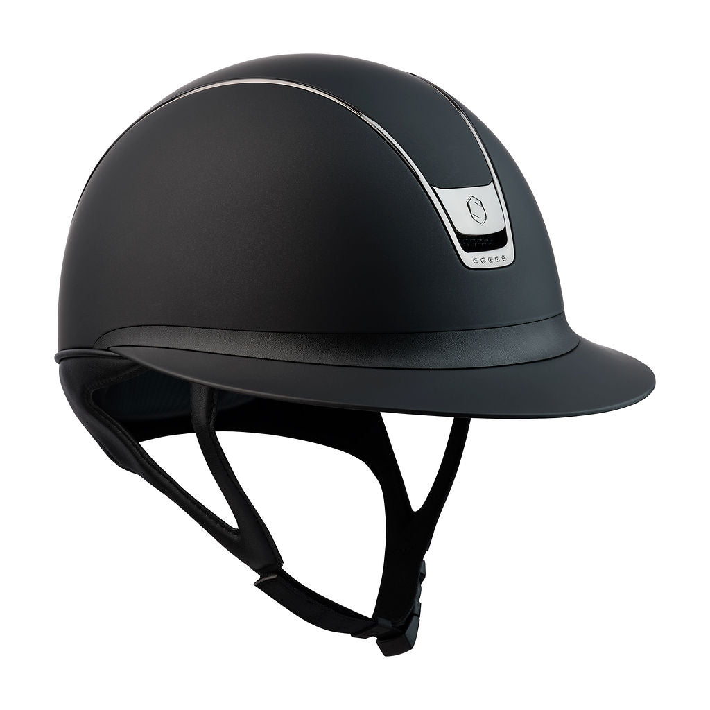 Samshield 2.0 Miss Shield shadowmatt riding helmet 5 crystals Black