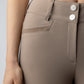 Equiline riding breeches women full grip high waist Crystalef Taupe
