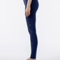 Equiline riding breeches women knee grip high waist Crystalek Blueberry