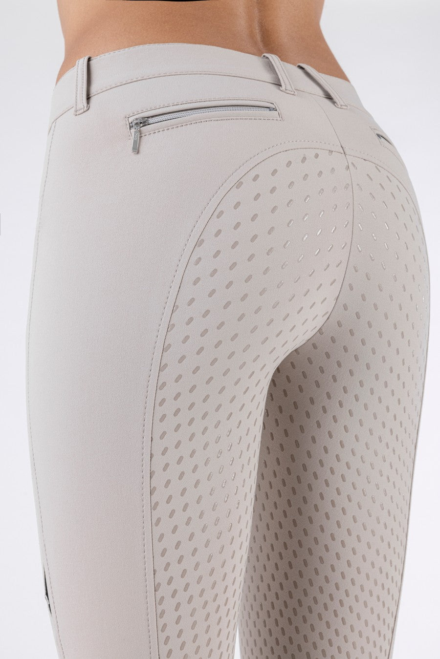 Equiline riding breeches full seat  X-Grip Cedar Beige