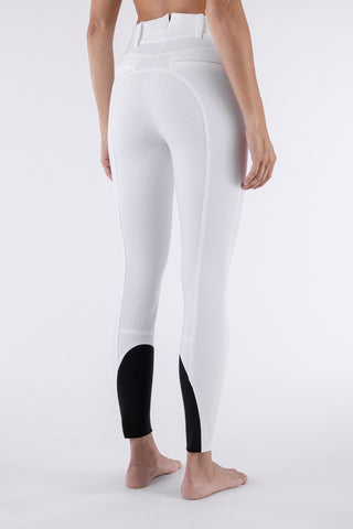 Equiline riding breeches full seat hight waist Arlette White