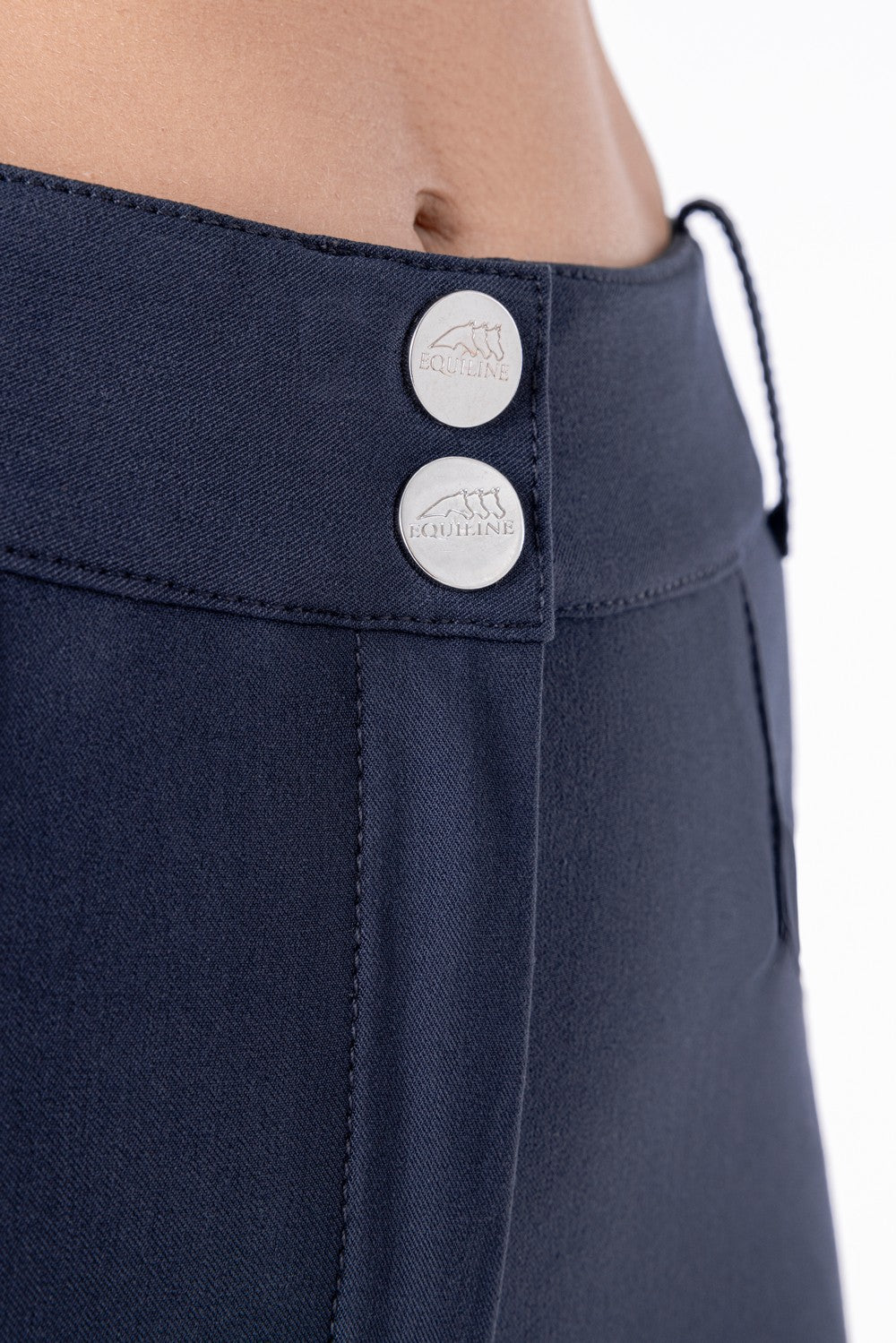 Equiline riding breeches full seat hight waist Arlette Navy