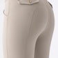Equiline riding breeches knee grip Bice Beige