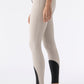 Equiline riding breeches knee grip Bice Beige