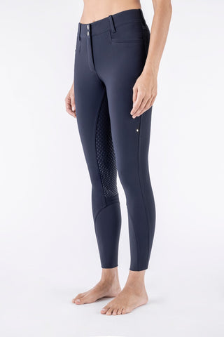 Equiline riding breeches ladies full grip high waist Adellek Navy