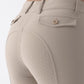 Equiline riding breeches ladies full grip Ceriek Beige