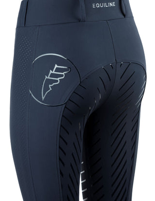 Equiline riding leggings full grip women Ceberfh Navy