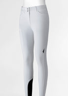 Equiline Rijbroek Dames Hoge Band Full Grip Eqcusmafh Wit Wit