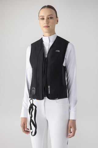 Equiline airbag vest unisex Belair Black