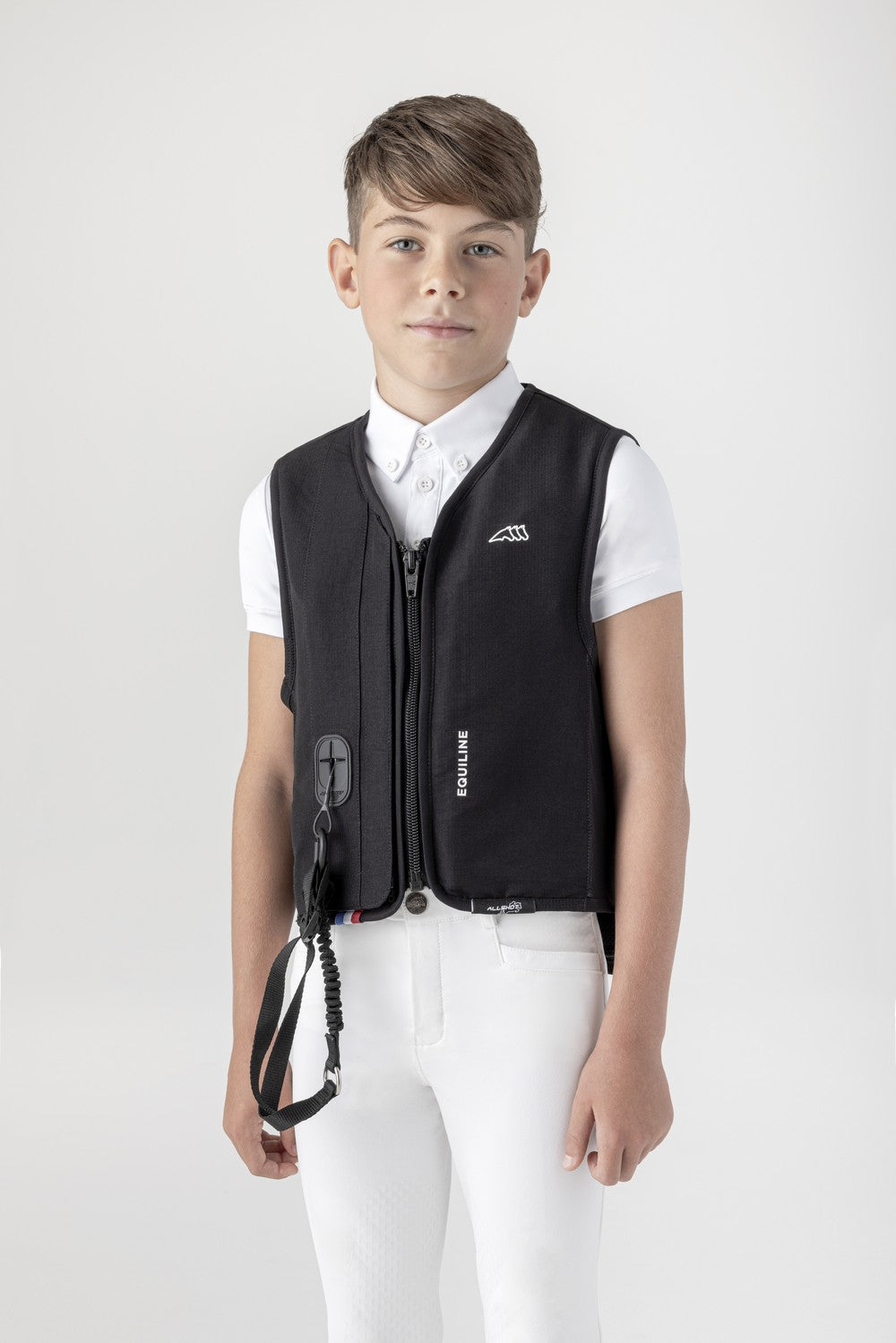 Equiline airbag vest Kids Black