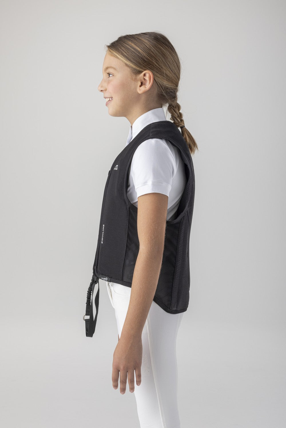 Equiline airbag vest Kids Black