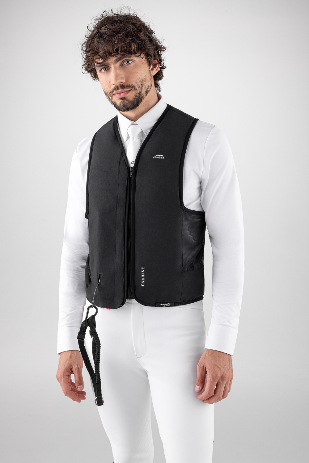 Equiline airbag vest unisex Eclair Black