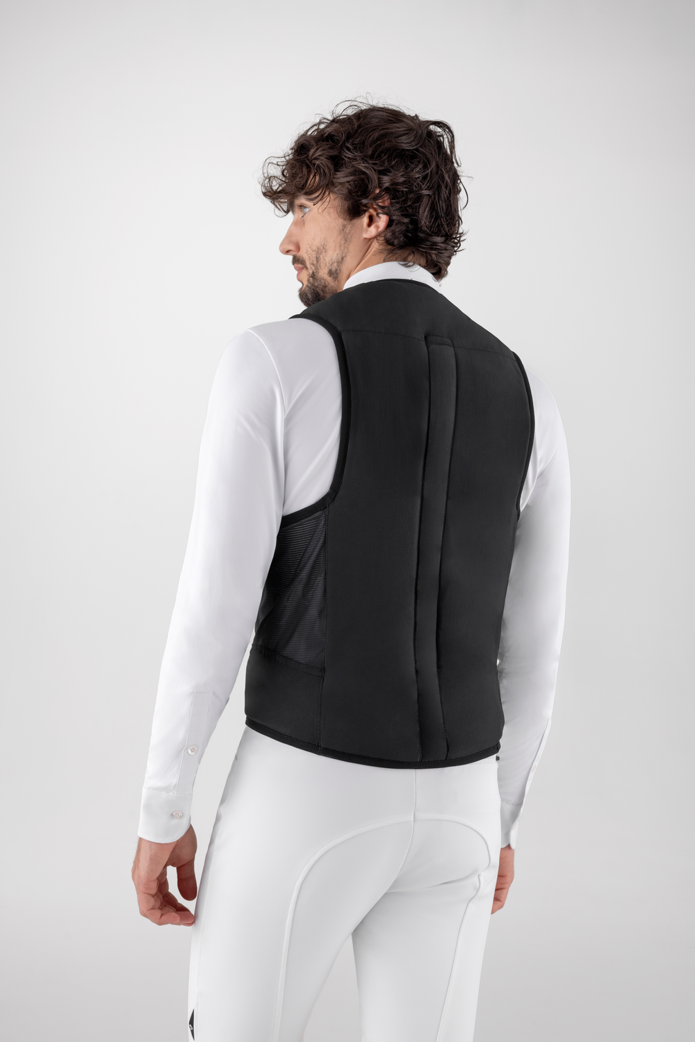 Equiline airbag vest unisex Eclair Black