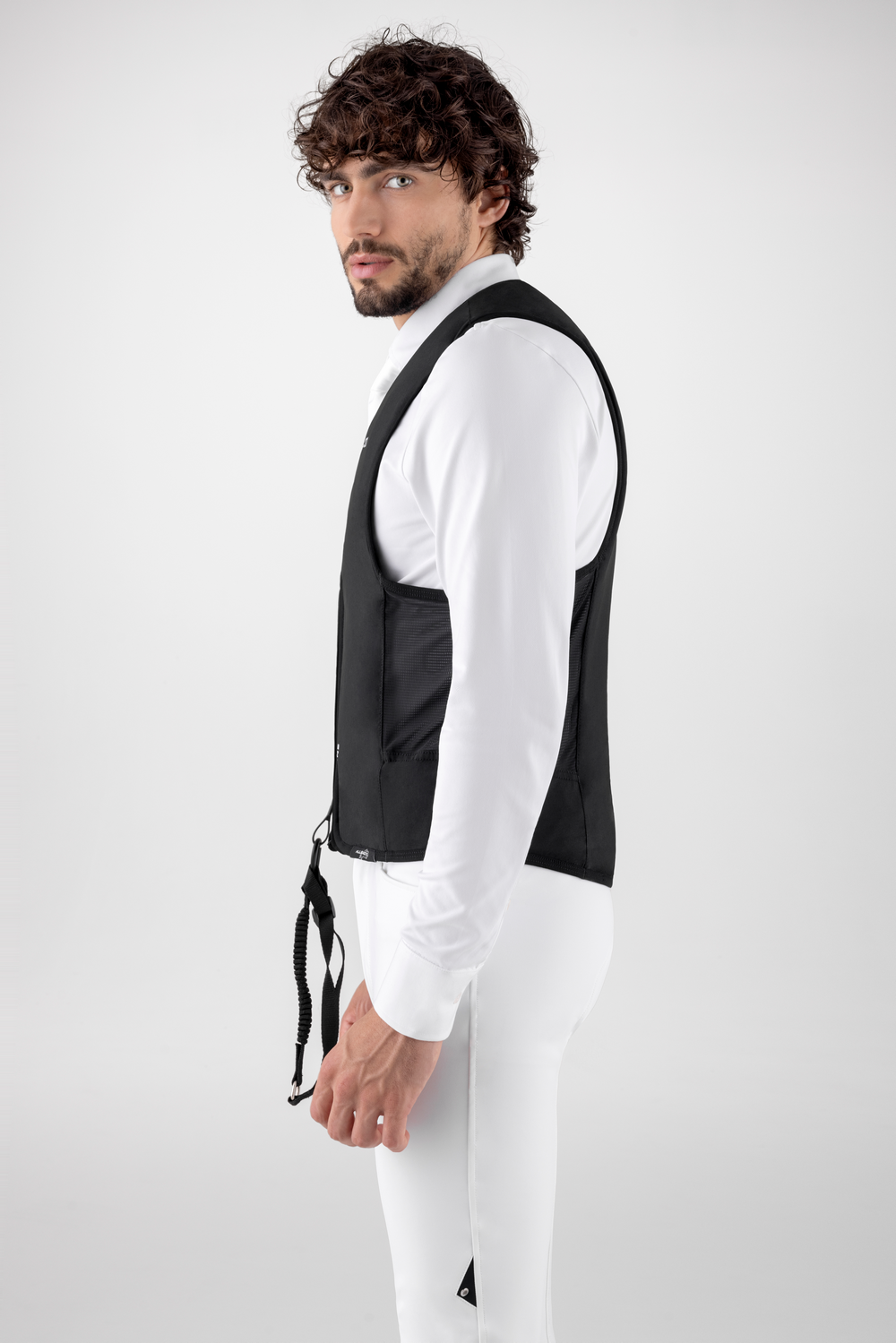 Equiline airbag vest unisex Eclair Black