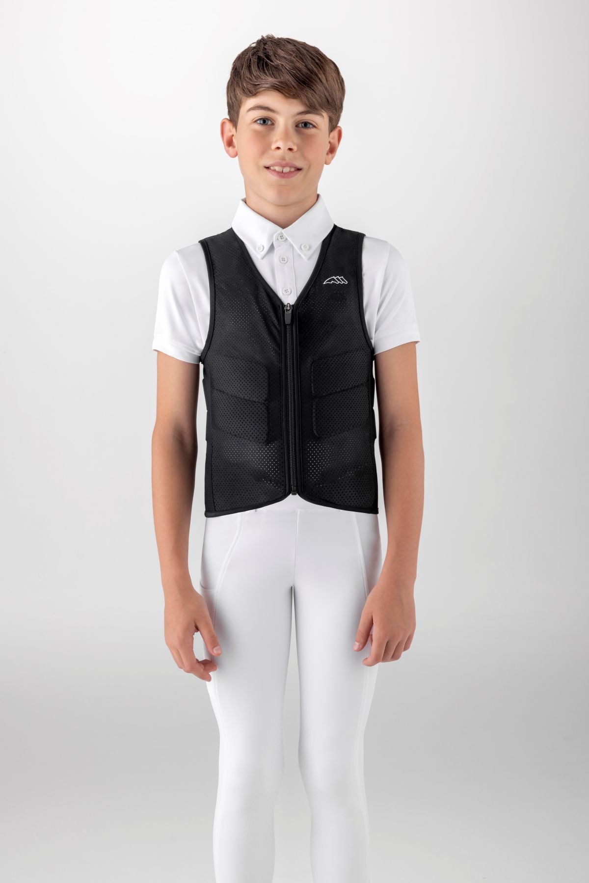 Equiline Back Protector Junior Zwart