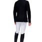 RG Riding Jacket Jersey and Mesh Men Black Logo Black