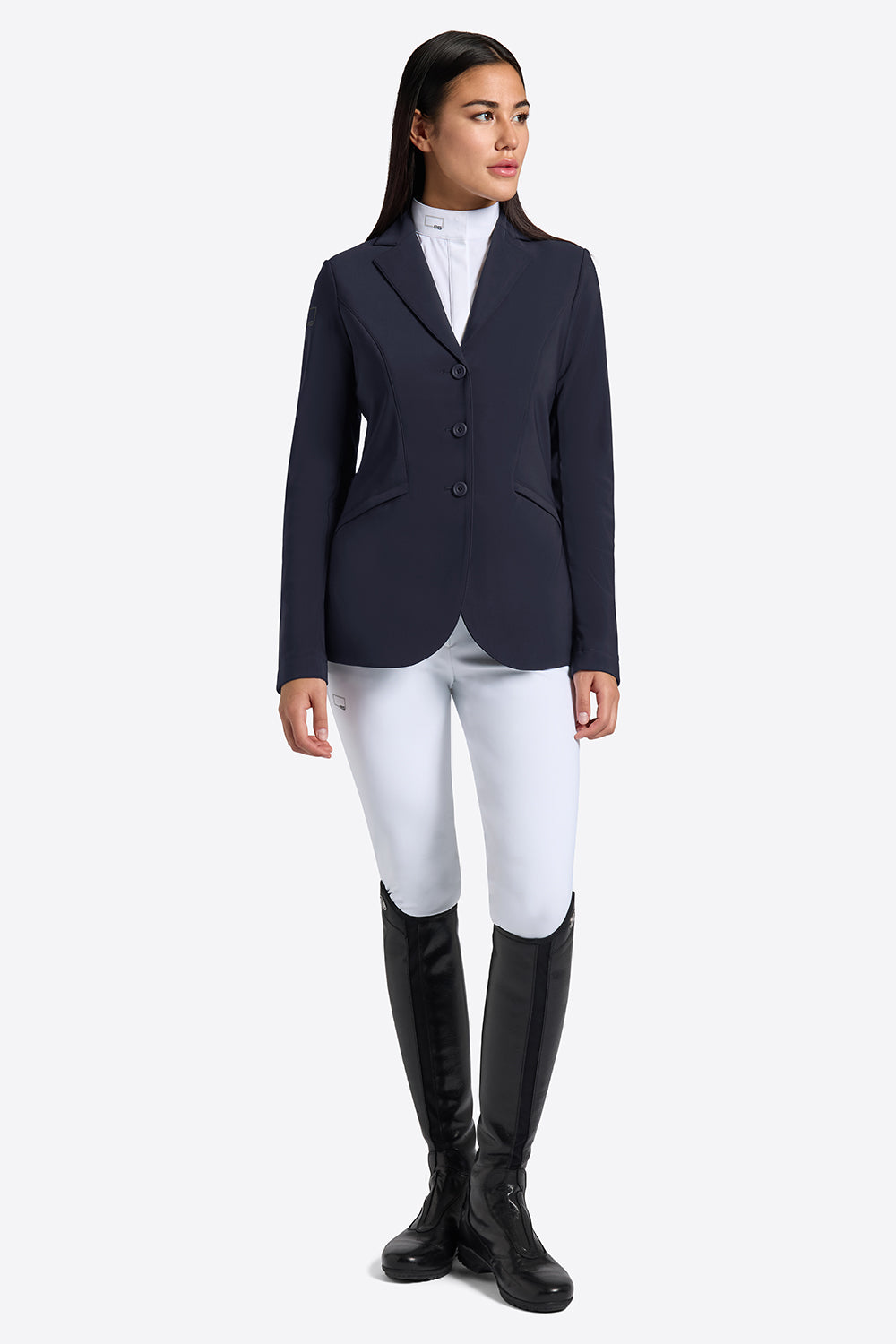 RG Competition Jacket Button Ladies Navy