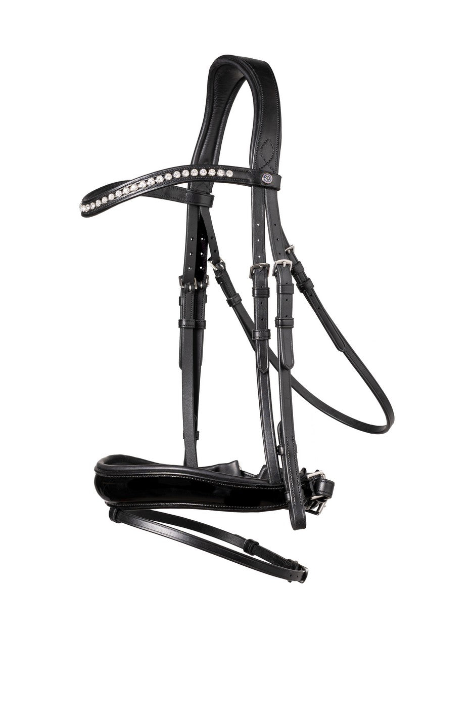 TRUST bridle Rotterdam black padded Black