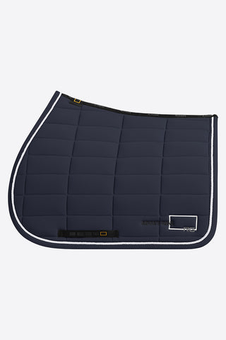 RG Saddle Pad Jersey Trim Jumping Navy