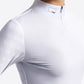 RG competition shirt Jacquard long sleeve Girls White