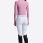 RG competition shirt Jacquard long sleeve Girls Pink