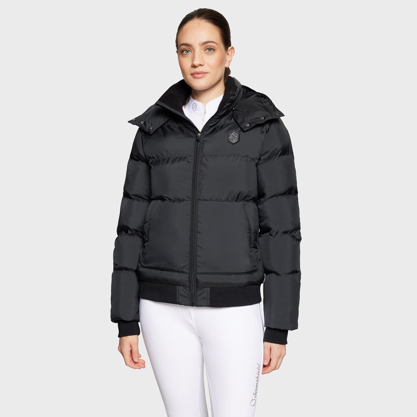 Samshield Down Bomber Jacket Ladies Billie Moonless Night