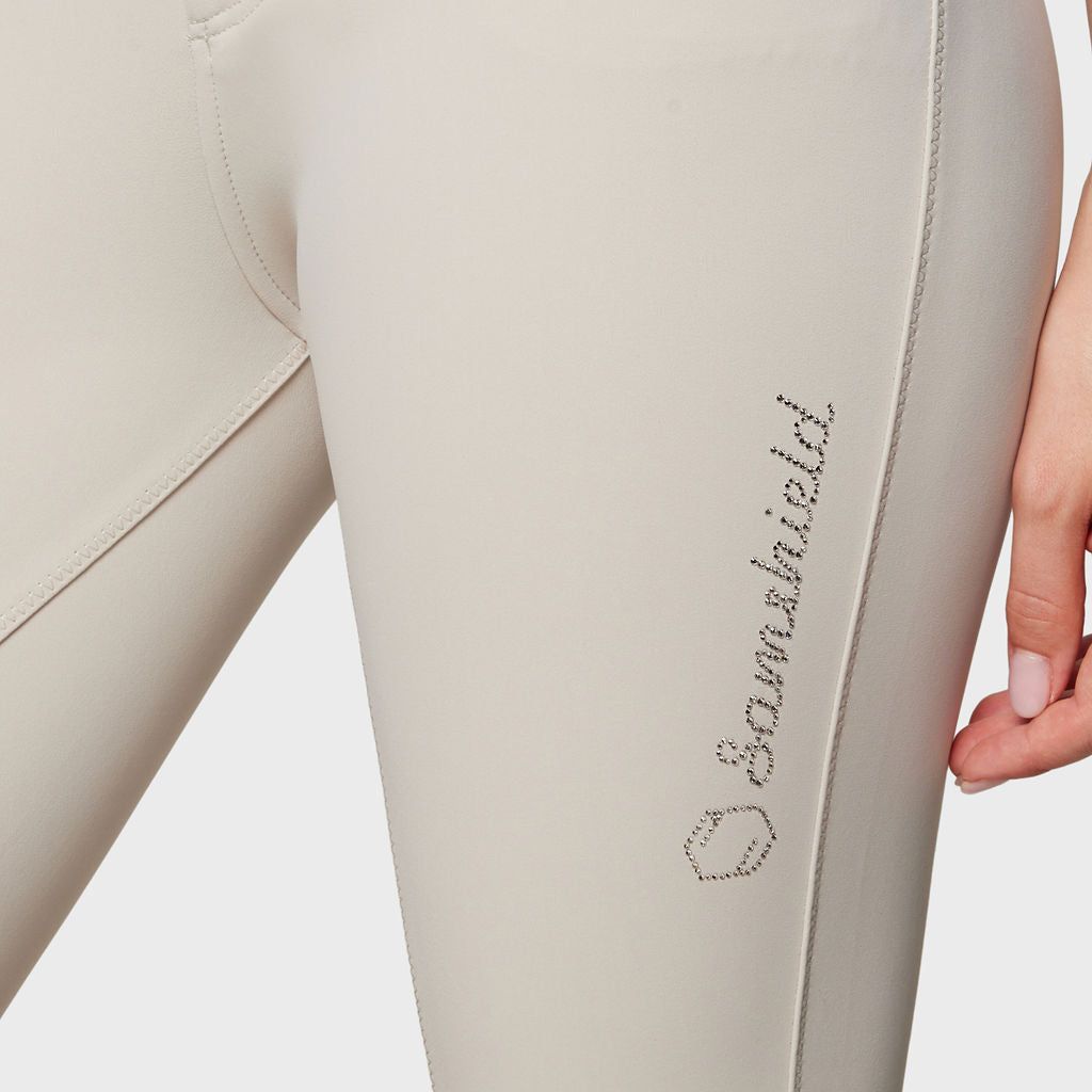 Samshield Riding Breeches Knee Grip Ladies Adèle Beige