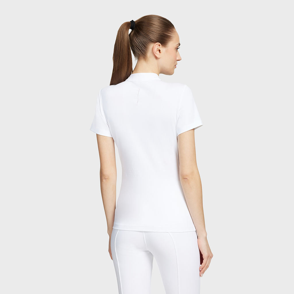 Samshield Competition Shirt Short Sleeves Ladies Bruna white